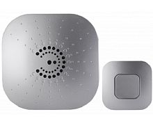 Звонок беспроводной аналоговый Эра BIONIC 6 мелодий серебро картинка 